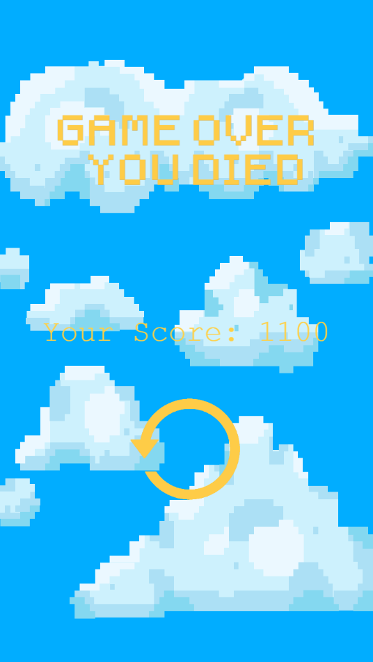 Eternal Jump user interface