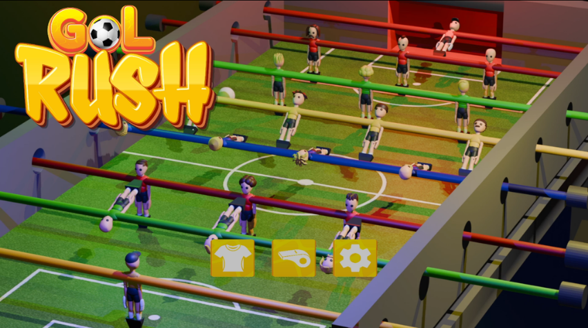 GOL RUSH main menu